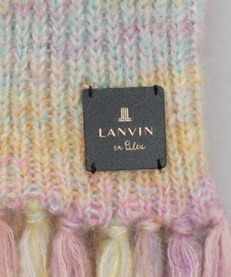 モコモコロングニットマフラー 2LB 60009 | LANVIN en Bleu